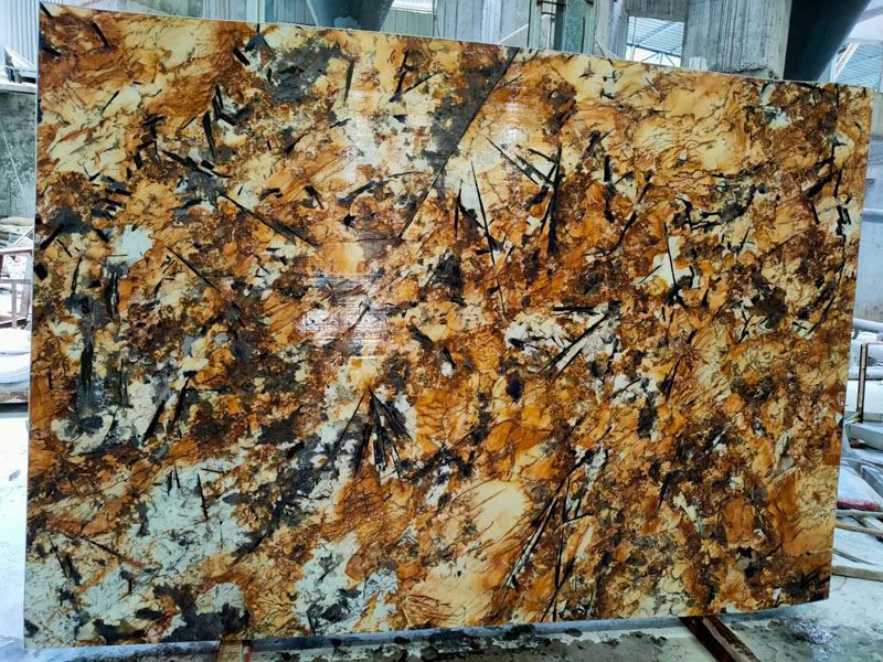 Golden Sunflower Granite