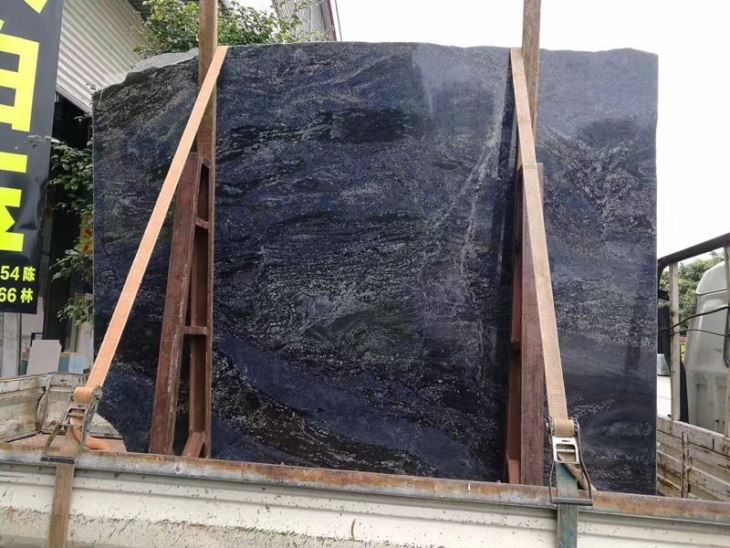 Antique Blue Granite Slab