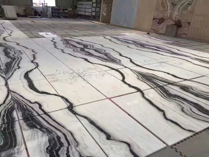 Panda White Marble Tile