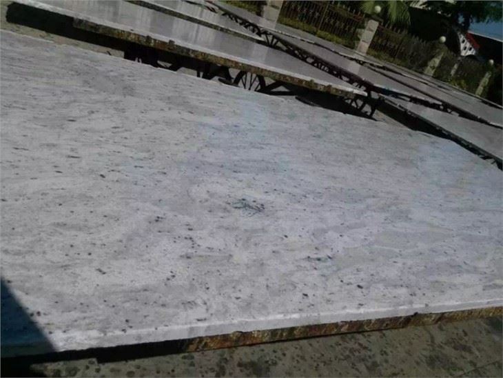 Andromeda White Granite Slab Andromeda White Granite Slab